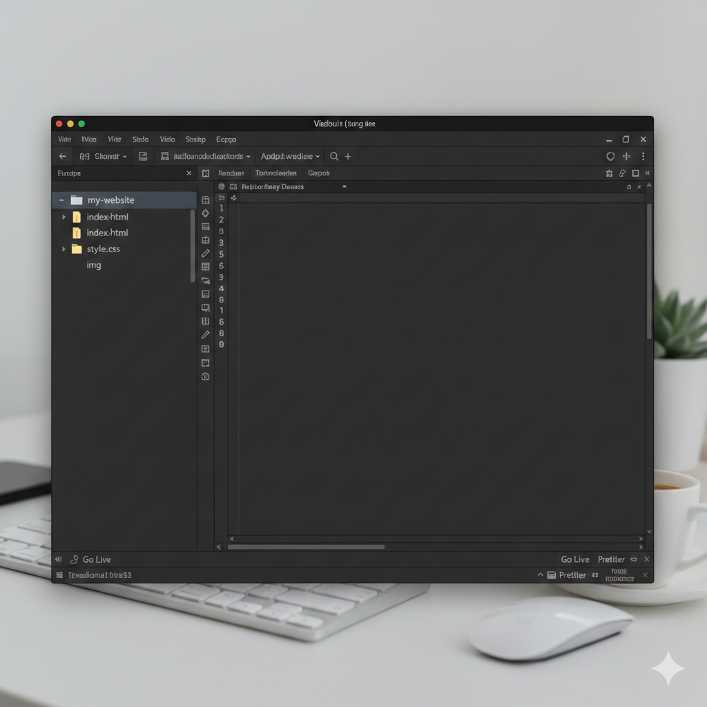HTML Step 1 - Create Website Structure