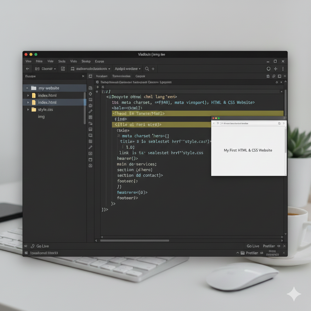 HTML Step 3 - Add Basic HTML Tags